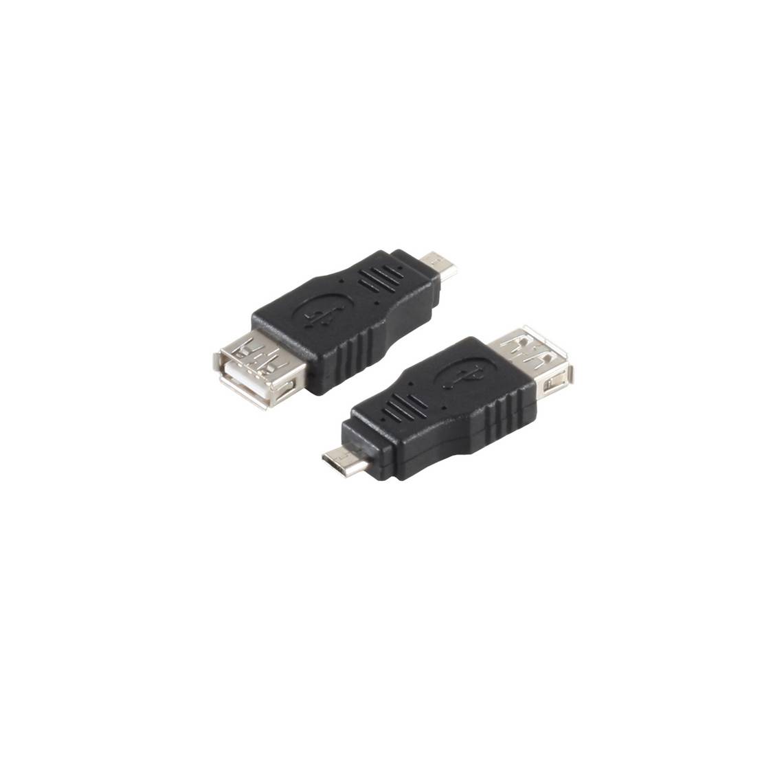 USB-OTG Adapter Micro-B Stecker auf A-Buchse 2.0 OTG Kabel Konverter Plug & Play vergoldete Kontakte-0