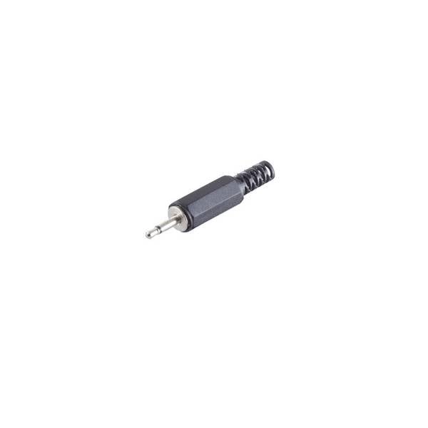 KABELBUDE.EU Mono-Klinkenstecker 2,5 mm für Audio und Telekommunikation Kompakt
