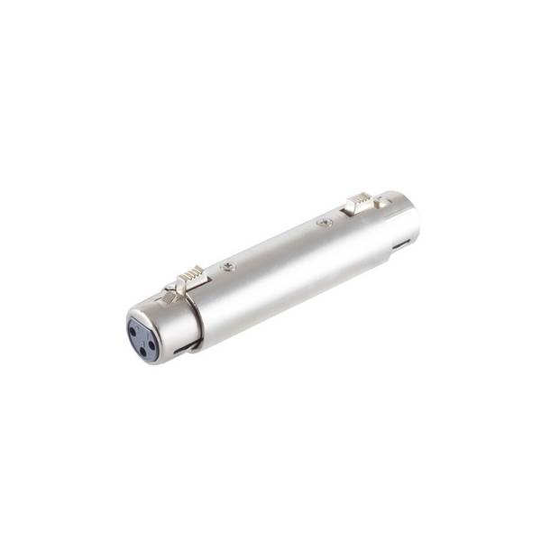 KABELBUDE.EU XLR-Adapter XLR-Buchse auf XLR-Buchse Audio-Kupplung robust