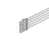 RJ45 Patchkabel m. CAT 7 Rohkabel PIMF 0,25m