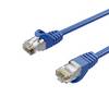 Netzwerkkabel RJ45 LAN Kabel, Ethernet Kabel, S/FTP, PIMF, Rohkabel Cat 7 Halogenfrei Blau 2,00m