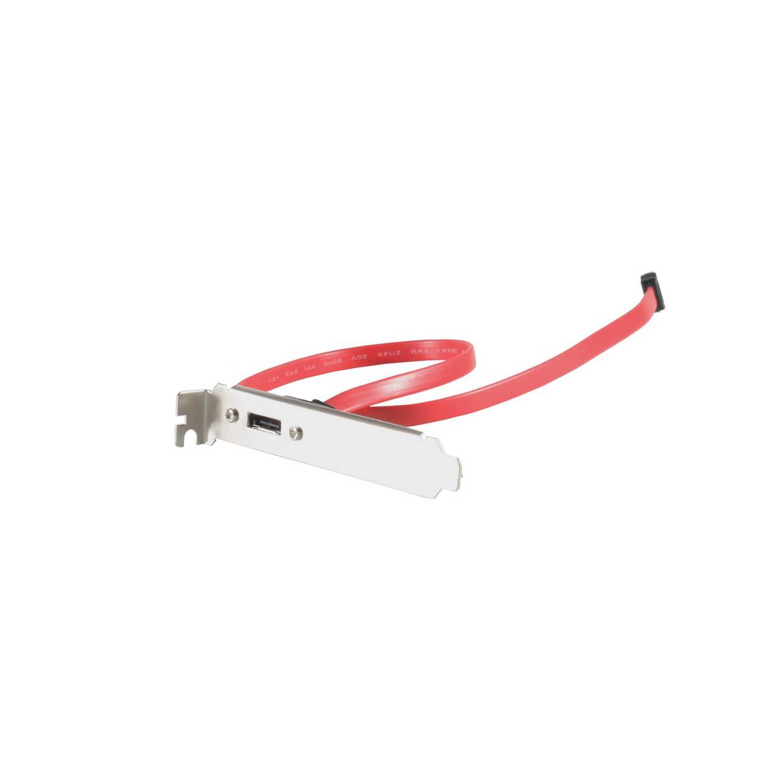 S-ATA zu e-SATA Slotblech 1-PORT incl Kabel-0