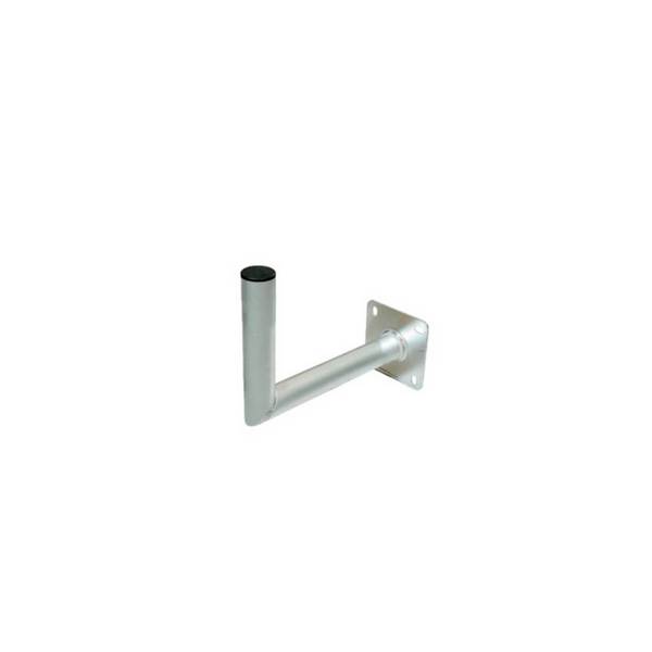 KABELBUDE.EU SAT-Wandhalter 50 mm Rohr Wandstärke 2,5 mm Aluminium 350 x 250