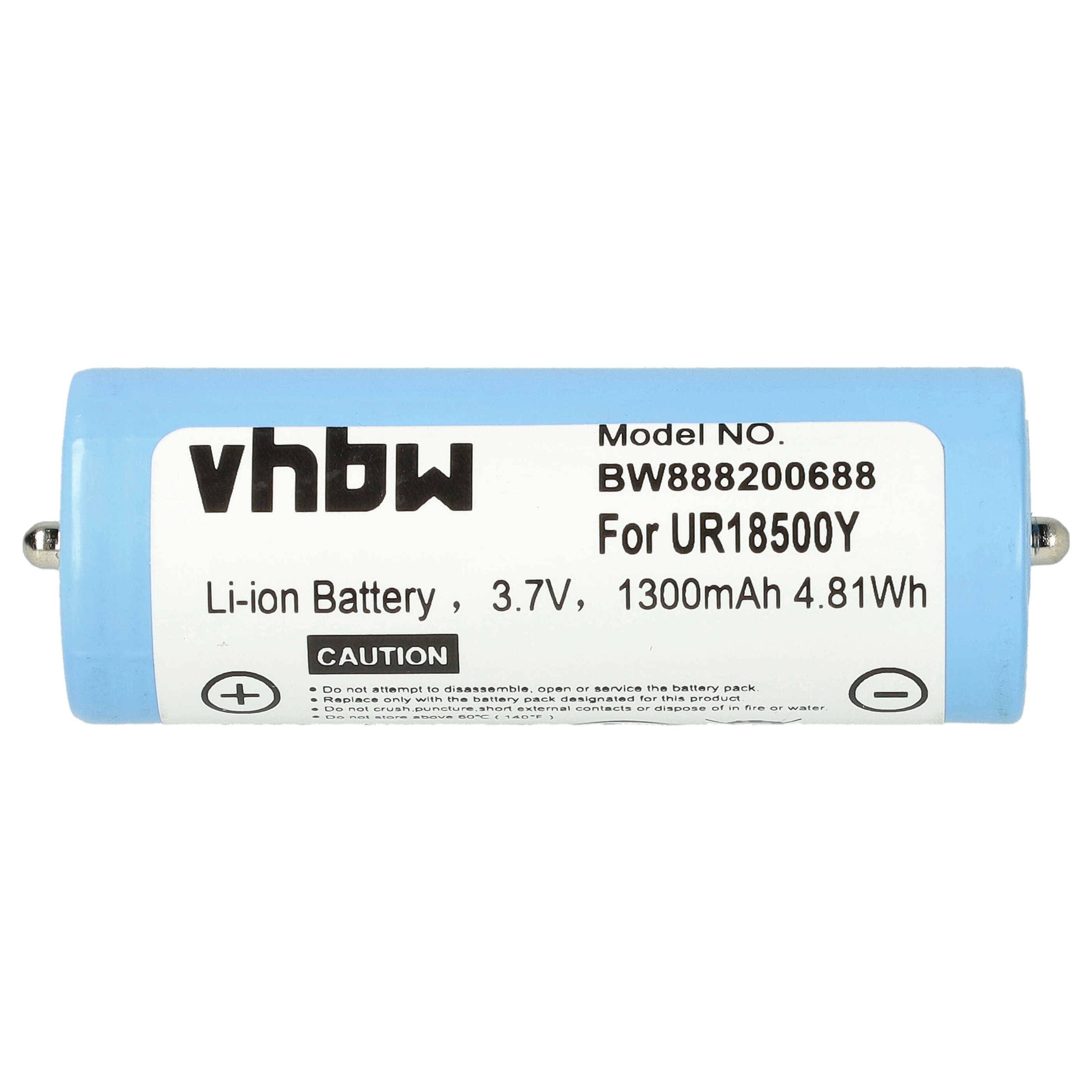 vhbw Akku kompatibel mit Braun Series 9 9040s wet & dry, 9075cc, 9090cc, 9095cc Rasierer (1300 mAh, 3,7 V, Li-Ion)-0