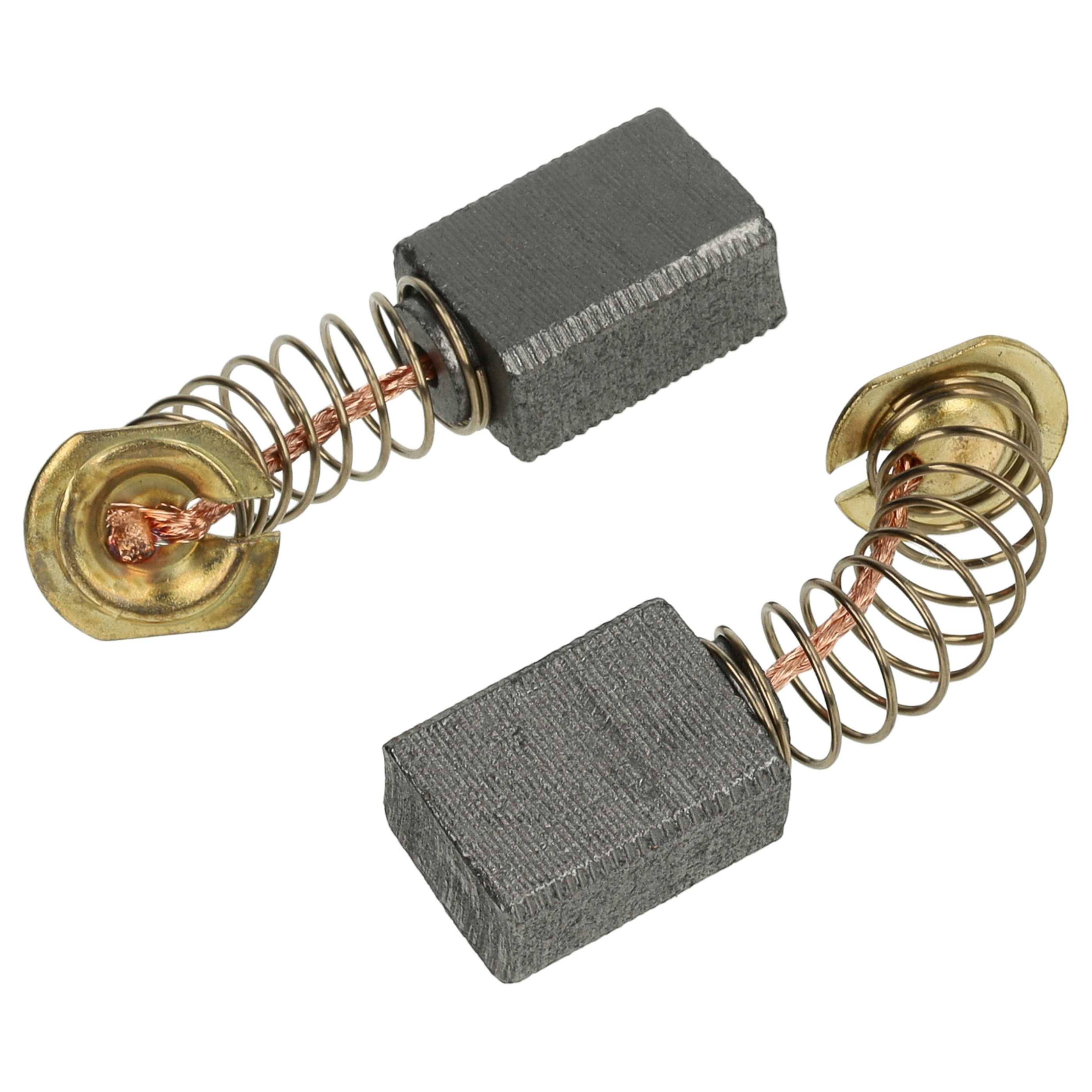 vhbw 2x Kohlebürste Schleifkohle 6 x 9 x 12mm Ersatz für Makita 191938-1 | 643408-1, CB-408, CB-410, CB-411, CB-422 für-0