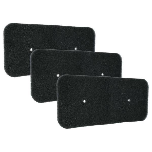 vhbw 3x Schwammfilter kompatibel mit Hoover DNH D913A2-8 31100765 | DNH D913A2X 31100708, DNH D913A2C 31100787