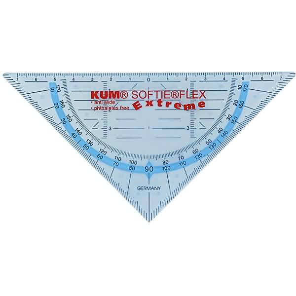Geometrie-Dreieck 262 Softie Flex Extreme 16cm farbig sortiert-0