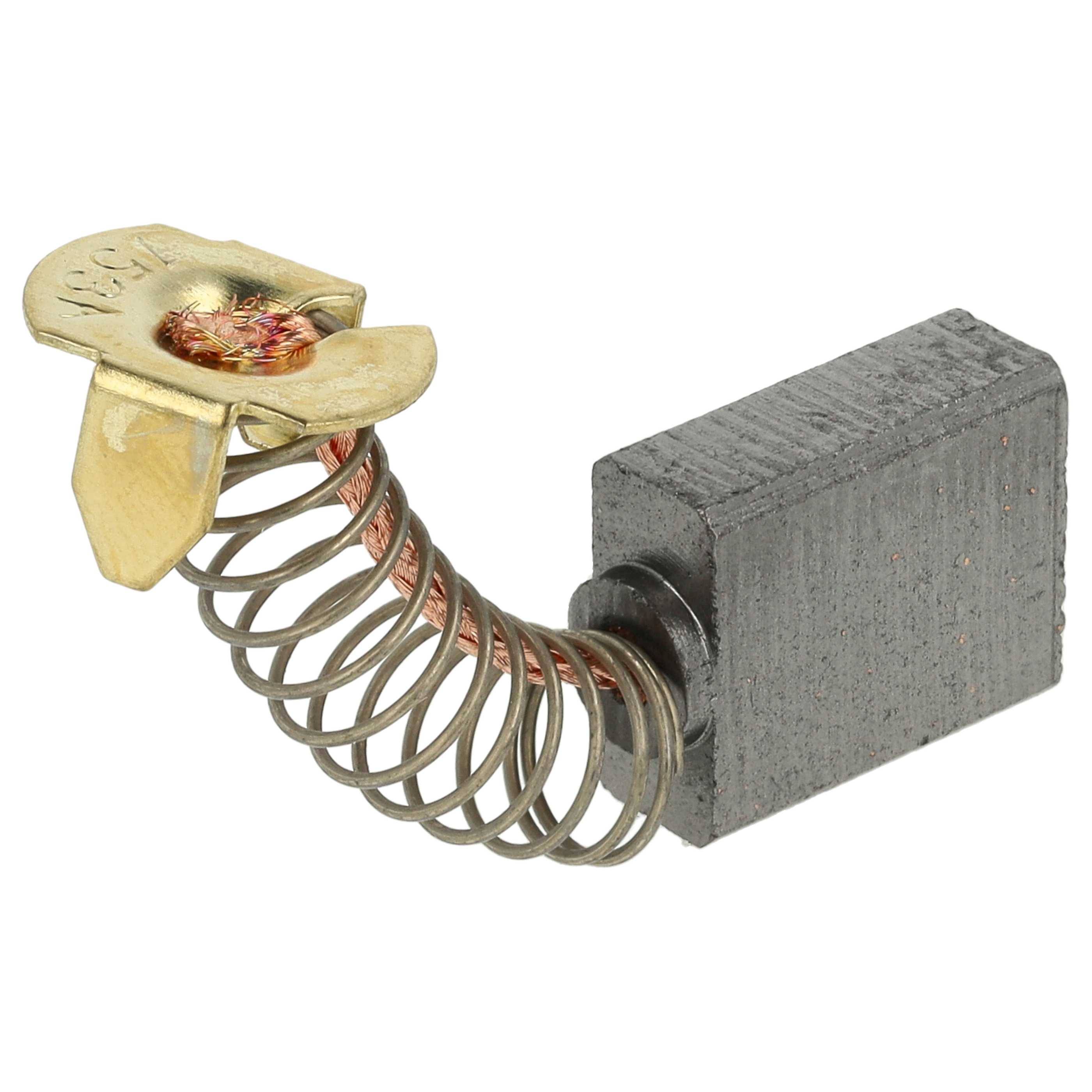 vhbw 2x Kohlebürste Ersatz für Makita 181048-2 | CB-155, CB-153, CB-161, 181044-0, CB-152, 191044-0 für Elektrowerkzeug-1