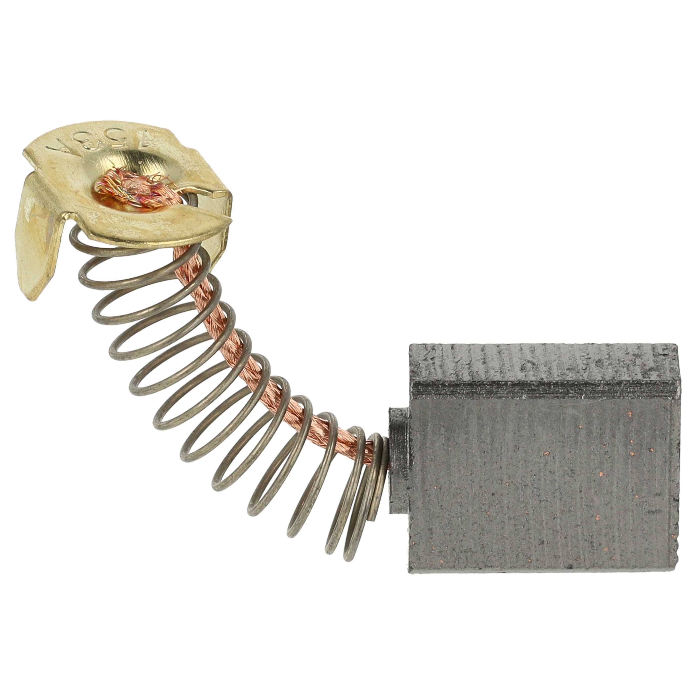 vhbw 2x Kohlebürste Ersatz für Makita 181048-2 | CB-155, CB-153, CB-161, 181044-0, CB-152, 191044-0 für Elektrowerkzeug-2