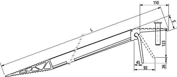 Verladeschiene-Aluminium L2000mm-2