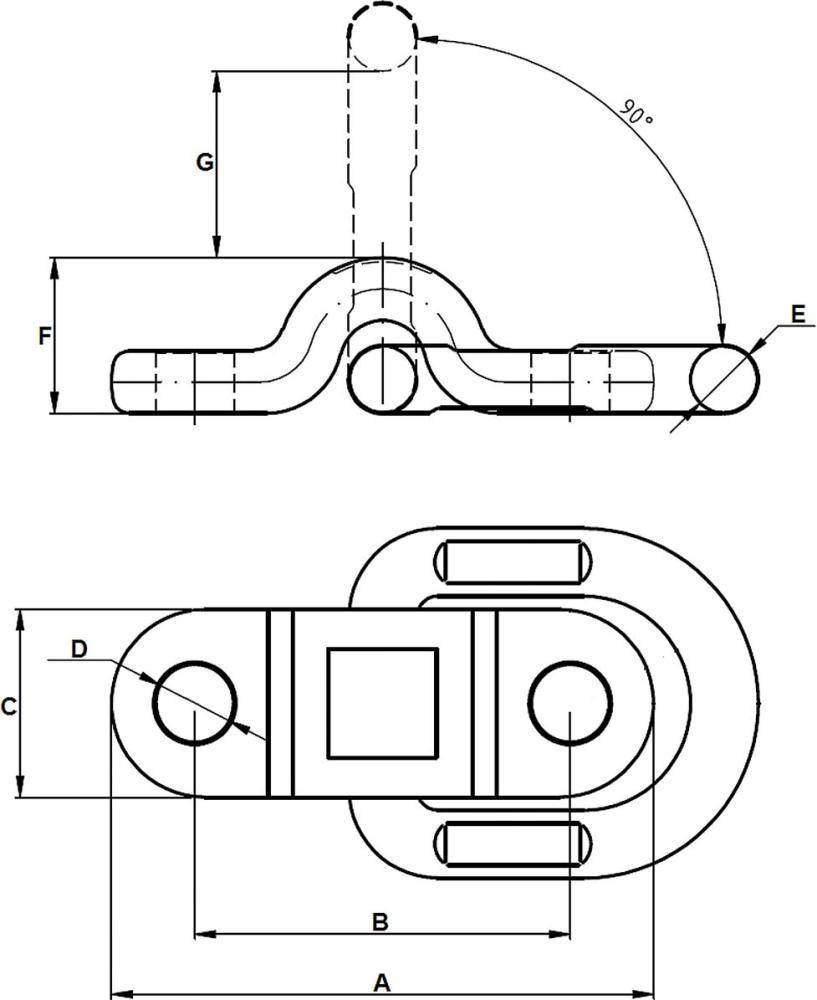 Anschlagpunkt GK8 Tragfähigkeit 8000KG-1