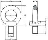 Ringschraube fix TK 24000kg, DxL M42x63 - Artikel: 7830602086-1