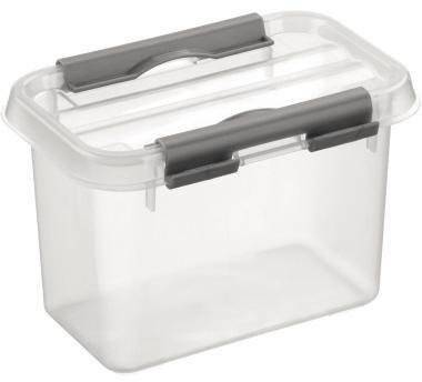 Symbolbild für Aufbewahrungsbox Q-line 0,8l transparent