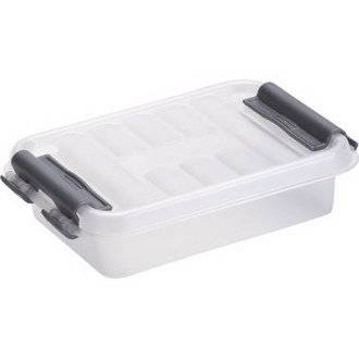 Symbolbild für Aufbewahrungsbox Q-line 0,2l transparent