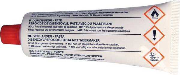 Härter f.prestolith® 2K-Spachtelmassen rot 25g Tube PRESTO