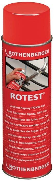 Lecksuchspray ROTEST® farblos DVGW 400 ml Spraydose ROTHENBERGER-0