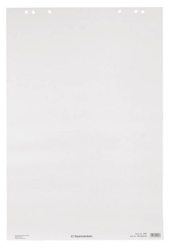 Flipchartblock 68x99cm 20Bl. blanko 5 St./Pack. - Artikel: 155022500