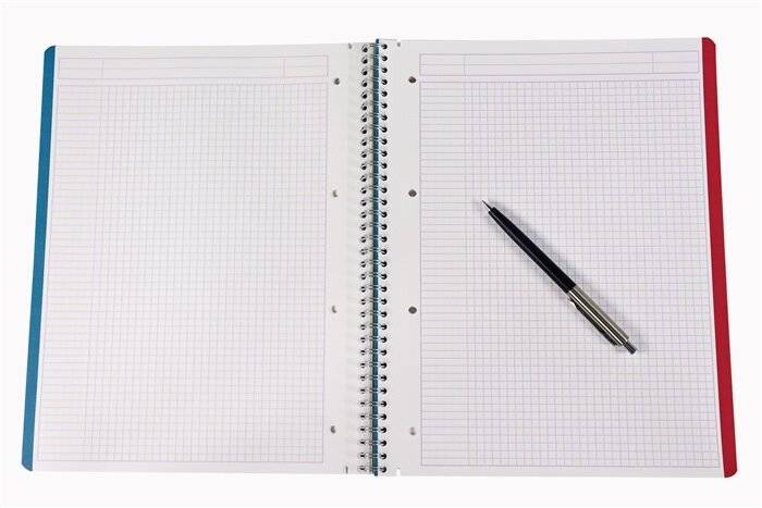 Meetingbook DIN A4 4fach gelocht 90g/qm schwarz-4