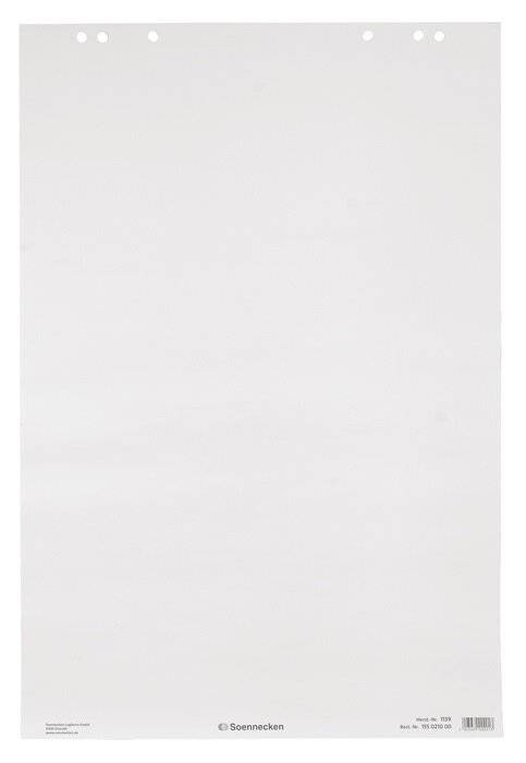 Flipchartblock 68x99cm 20Bl. blanko 5 St./Pack. - Artikel: 155022500-5