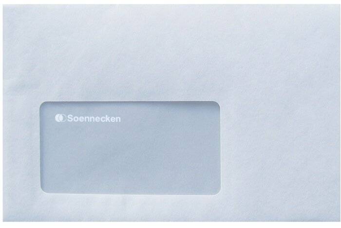 Briefhülle C6 mF sk weiß 25 St./Pack. - Artikel: 327665801-3