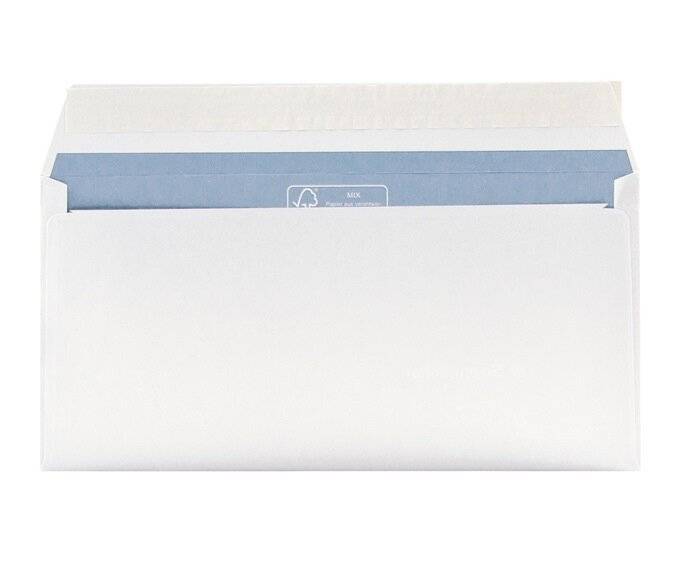 Briefhülle Premium DIN lang mF hk weiß 200 St./Pack. - Artikel: 327229601-3