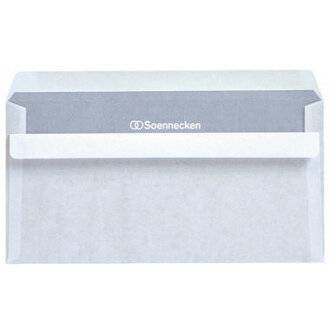 Soennecken Briefumschlag 2921 DL 75g oF sk weiß 1.000 St./Pack.-2