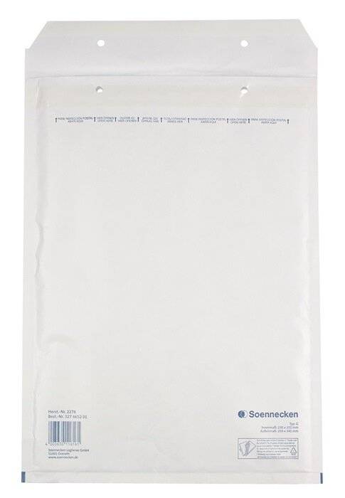 Luftpolstertasche G/4 230x335mm hk ws 5 St./Pack. - Artikel: 327665201-0