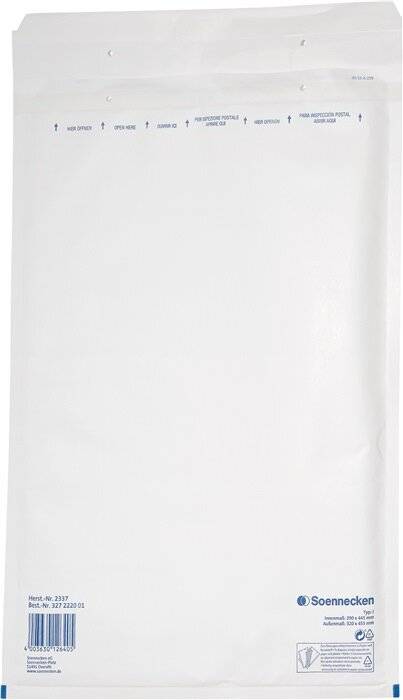 Luftpolstertasche J/6 290x445mm hk ws 50St - Artikel: 327222001-5