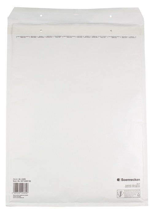 Luftpolstertasche K/7 340x470mm hk ws 5 St./Pack. - Artikel: 327209701-5