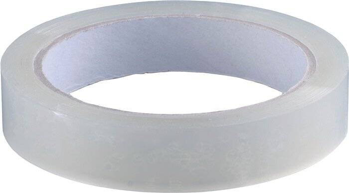 Klebeband farblos L.66m B.19mm Rl.-0