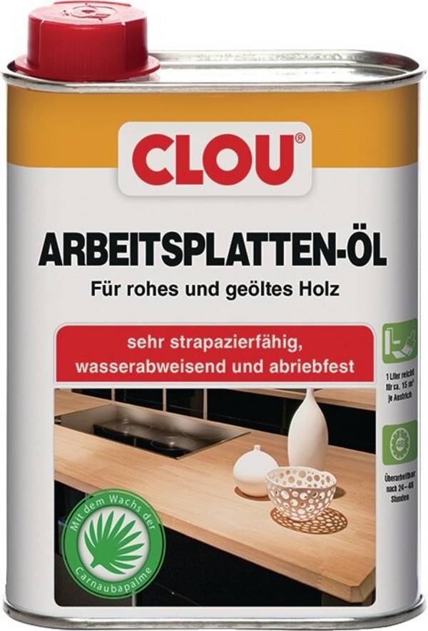 Arbeitsplattenöl farblos 250 ml Dose CLOU