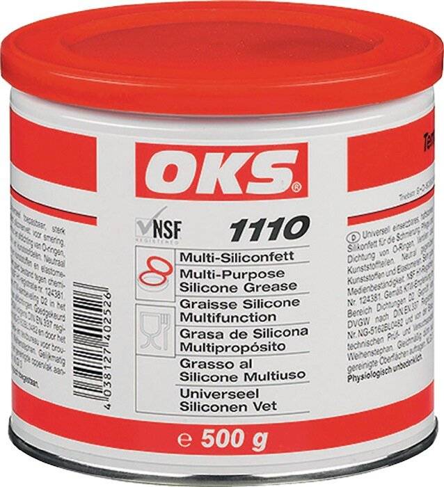 Multi-Silikonfett OKS 1110 NSF H1 transp.500g Dose OKS