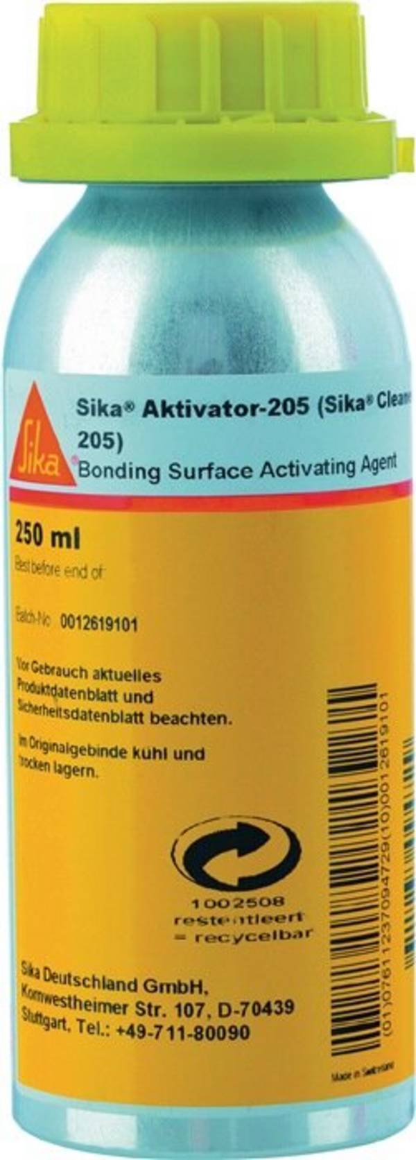 Aktivator 205 lösemittelhaltig farblos,klar 250 ml Dose SIKA