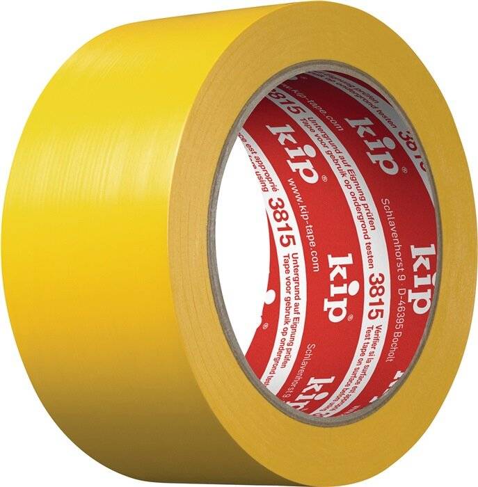 PVC Schutzband 3815 gelb L.33m B.50mm Rl.KIP-0