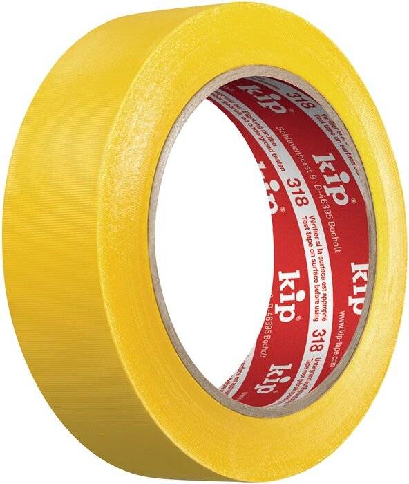 PVC Schutzband 318 gelb L.33m B.50mm Rl.KIP-0
