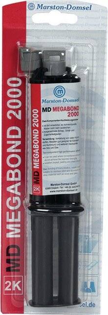 2K-Hochleistungskleber MD-Megabond 2000 25g milchig Doppelspritze MARSTON
