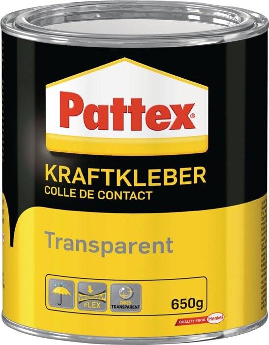 Kraftkleber transp.-40GradC b.+70GradC 650g Dose PATTEX-0