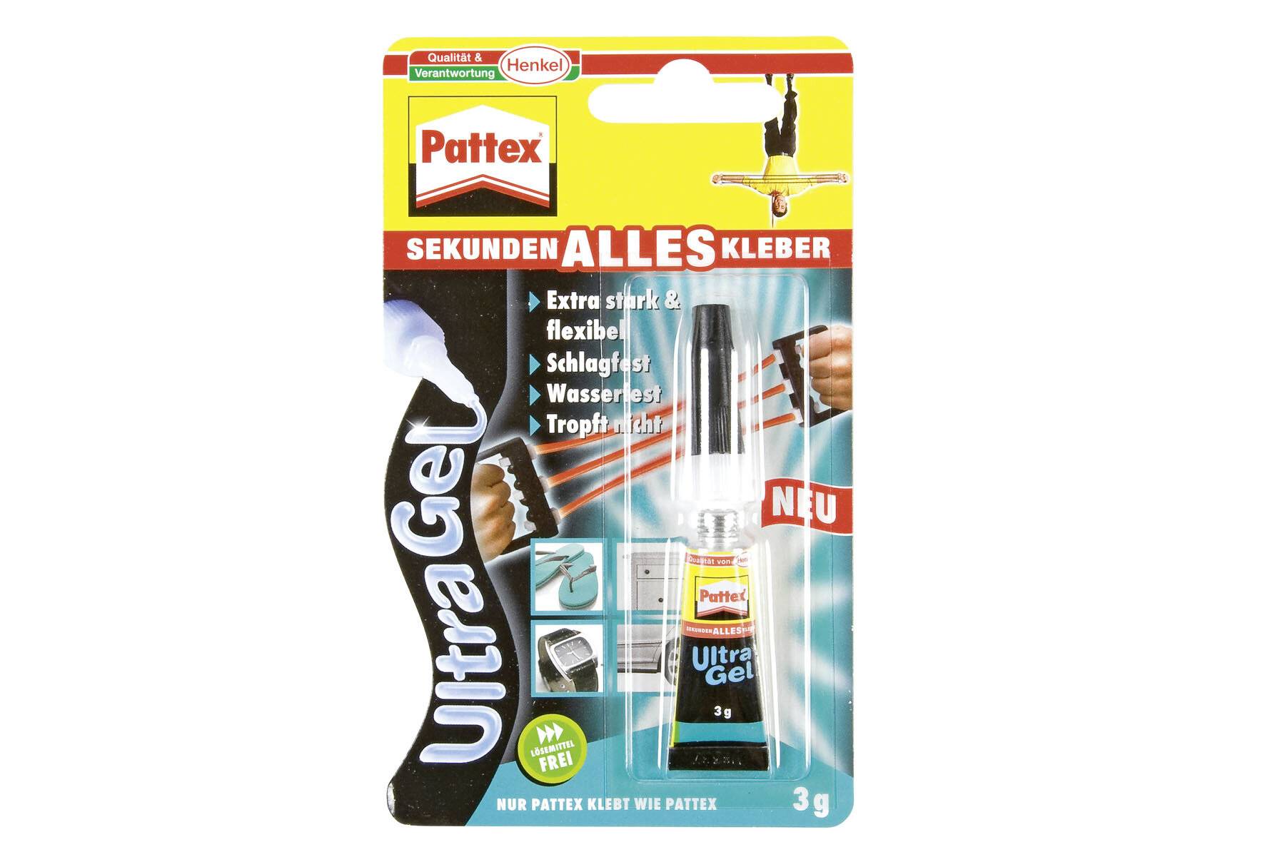 Pattex Sekundenkleber Ultra Gel, extra starker & flexibler Superkleber, stoß- &-4