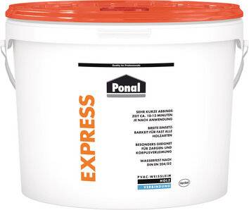 Holzleim Express 10kg EN 204: D1,D2 Eimer PONAL-2