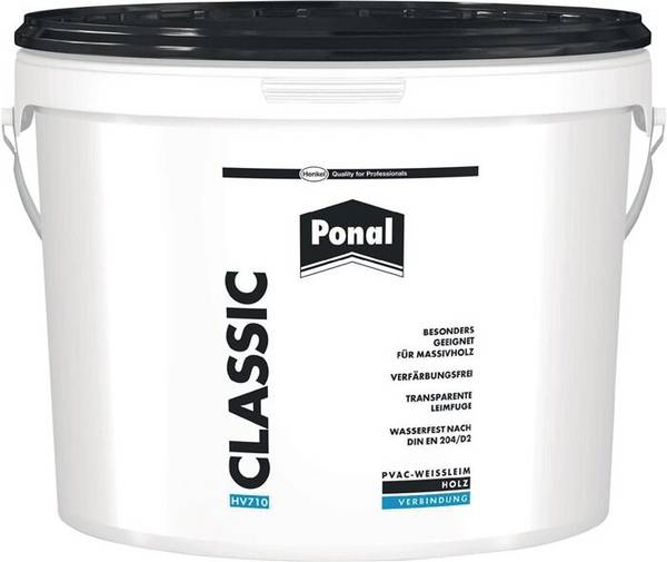 Holzleim Classic 10kg EN 204: D1,D2 Eimer PONAL