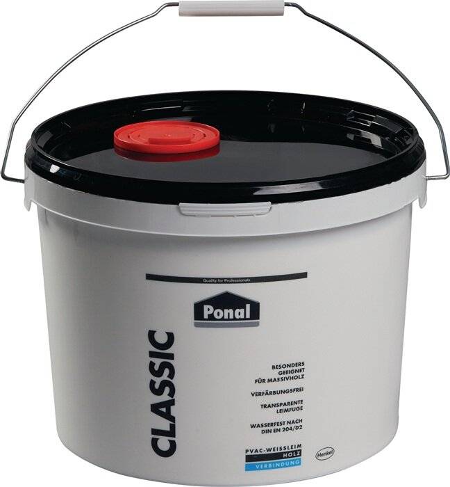 Holzleim Classic 10kg EN 204: D1,D2 Eimer PONAL-4