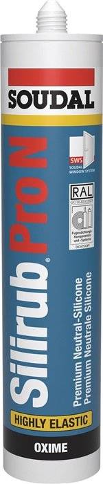 Silikondichtstoff Silirub ProN transp.300ml Kartusche SOUDAL-0