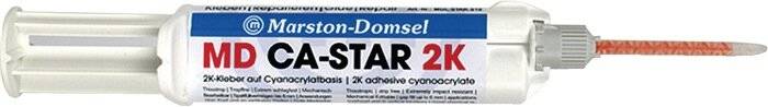 2K-Cyanacrylatklebstoff MD CA-Star 10g transp.Doppelspritze MARSTON-0