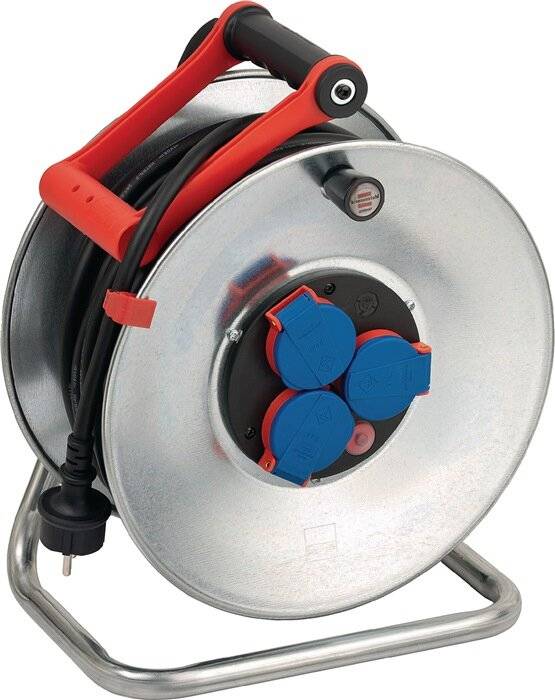 Kabeltrommel Garant S 25m H07RN-F 3x2,5 mm² 3 Schutzkon.steckd.-0