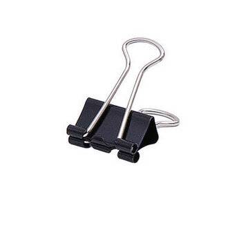 Soennecken Foldbackklemmer 1563 19x7mm schwarz 12 St./Pack.-2