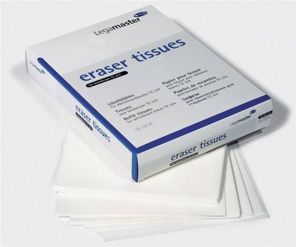 LEGAMASTER Löschpapier für TZ 4 Whiteboardlöscher 100St, 100 Stück(e)
