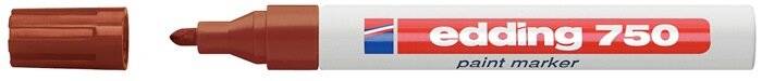 Lackmarker 750 2-4mm Rundspitze permanent braun-3