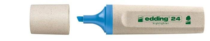 edding EcoLine 24 - Textmarker - Hellblau - wasserbasierte Tinte-2