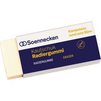 Radierer Kautschuk weiß-2