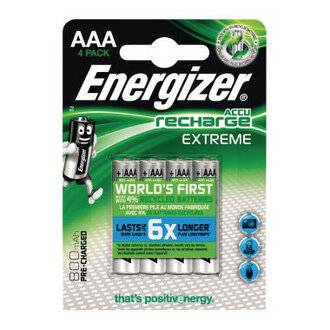 Energizer Akku Recharge Extreme E300624400 AAA/HR3 4 St./Pack.-2